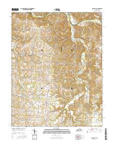Union City 2016 topographic map thumbnail