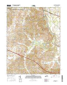 Spottsville 2016 topographic map thumbnail