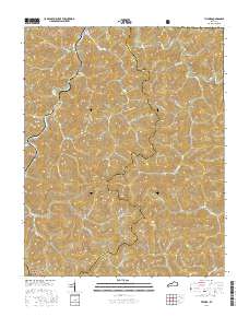 Tilford 2016 topographic map thumbnail