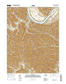 Vanceburg 2016 topographic map thumbnail