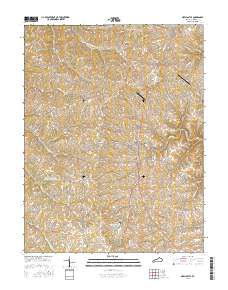 New Castle 2016 topographic map thumbnail