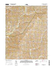 Ballardsville 2016 topographic map thumbnail