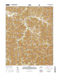Portersburg 2016 topographic map thumbnail