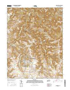 Hardinsburg 2016 topographic map thumbnail