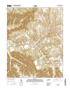 Raywick 2016 topographic map thumbnail