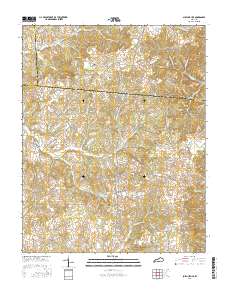 Sulphur Lick 2016 topographic map thumbnail