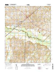 Bells 2016 topographic map thumbnail