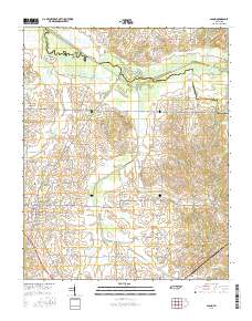 Alamo 2016 topographic map thumbnail