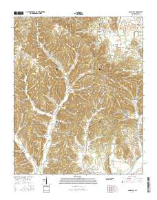 Aspen Hill 2016 topographic map thumbnail