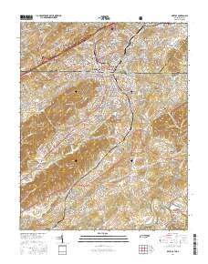 Bristol 2016 topographic map thumbnail