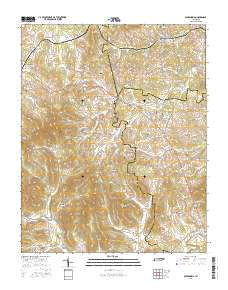 Alexandria 2016 topographic map thumbnail