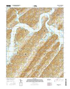 Bacon Gap 2016 topographic map thumbnail