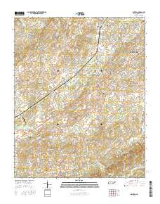 Binfield 2016 topographic map thumbnail