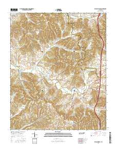 Brick Church 2016 topographic map thumbnail