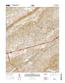 Bearden 2016 topographic map thumbnail