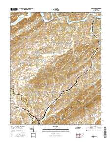 Bulls Gap 2016 topographic map thumbnail