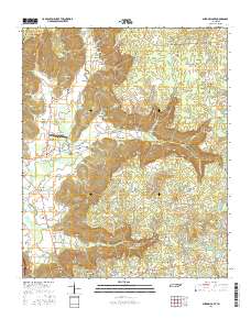 Burrow Cove 2016 topographic map thumbnail