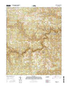 Burrville 2016 topographic map thumbnail