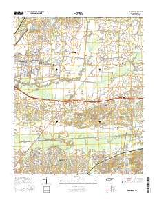 Brunswick 2016 topographic map thumbnail