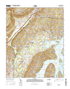 Daisy 2016 topographic map thumbnail