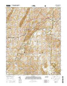 Chuckey 2016 topographic map thumbnail