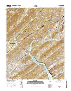 Clinton 2016 topographic map thumbnail
