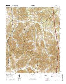 Campbells Station 2016 topographic map thumbnail