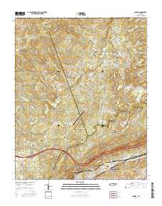 Cardiff 2016 topographic map thumbnail