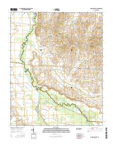 Chestnut Bluff 2016 topographic map thumbnail