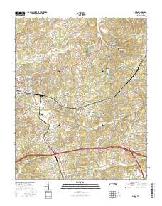 Burns 2016 topographic map thumbnail