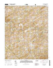 Cedar Creek 2016 topographic map thumbnail