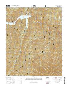 Caney Creek 2016 topographic map thumbnail