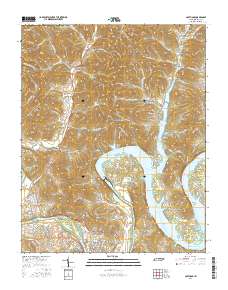 Carthage 2016 topographic map thumbnail
