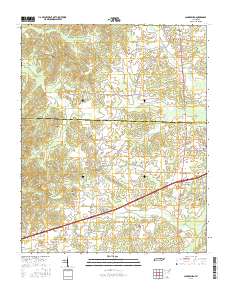 Clarksburg 2016 topographic map thumbnail