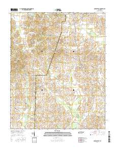 Durhamville 2016 topographic map thumbnail