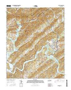 Elverton 2016 topographic map thumbnail
