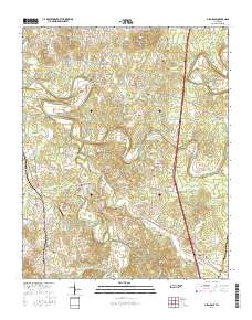 Glendale 2016 topographic map thumbnail