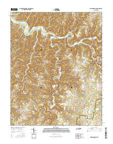 Dodson Branch 2016 topographic map thumbnail