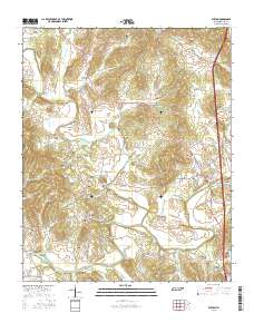 Elkton 2016 topographic map thumbnail