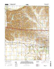 Dyersburg 2016 topographic map thumbnail