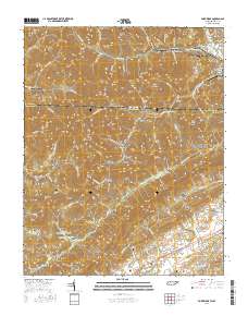 Fork Ridge 2016 topographic map thumbnail