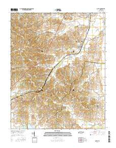 Gates 2016 topographic map thumbnail