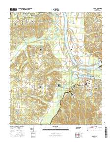 Counce 2016 topographic map thumbnail