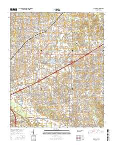 Ellendale 2016 topographic map thumbnail