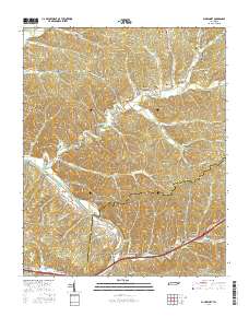 Bucksnort 2016 topographic map thumbnail
