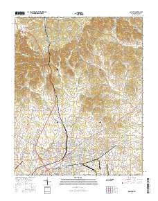 Gallatin 2016 topographic map thumbnail