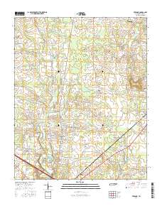 Fredonia 2016 topographic map thumbnail