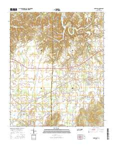 Huntland 2016 topographic map thumbnail