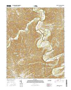 Harpeth Valley 2016 topographic map thumbnail