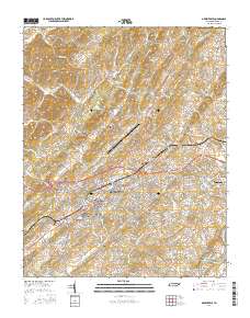 Greeneville 2016 topographic map thumbnail